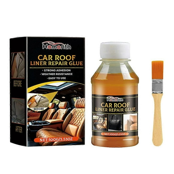 Car Roof Liner Repair Glue, Headliner Repair Glue, Car Ceiling Repair Adhesive, Headliner Fix Glue for Bonding, Decorating