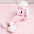 thumbnail image 3 of Coral Fleece Pet Clothes - Adorable Dog 4-Legged Warm Pajama - Wear Resistant - Outdoor Pet Supplies, 3 of 8
