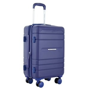 French Connection 22in Expandable Rolling Carry-On, Blue