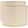 thumbnail image 1 of 2 Pcs Abat-Jour en Tissu Design Simple Abat-Jour pour Lampe de Table pour Chambre et Salon, 1 of 9