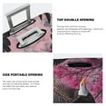 thumbnail image 3 of Kdxio Flower Bald Eagle Pattern Luggage Cover for Travel,Elastic and Durable,Fits 18-32 Inch,Anti-Scratch Suitcase Protector-No luggage included, 3 of 5