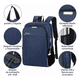 thumbnail image 2 of Mochila Porta Laptop con Puerto USB Unisex Azul, 2 of 3