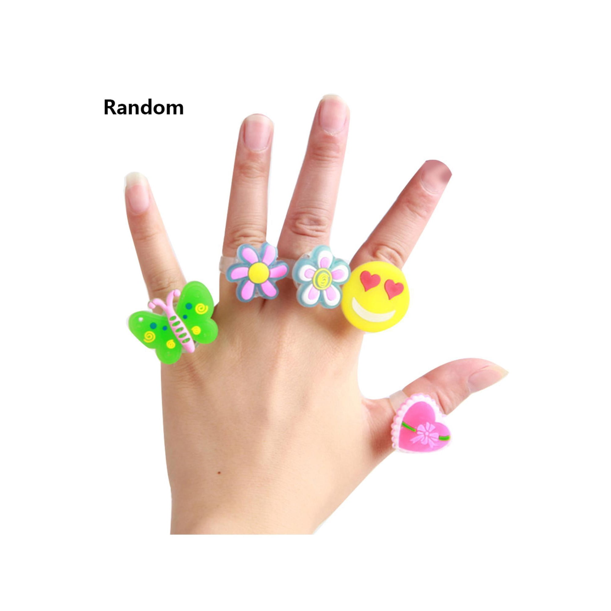 2019 Creative Cartoon Led Flash Rings Children's Luminous Toys Finger Jewelry Toys Caroj | Walmart Canada