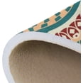 thumbnail image 6 of SKYSONIC Area Rug Carpet Arabesque Ornament Doormat for Hardwood Floor Entrance Living Room Bedroom 2'7"x1'8" (31x20 in), 6 of 6