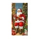 thumbnail image 2 of Cortina Navideña de Papá Noel para Puerta, Decoración Festiva | Tela de Nailon | 180 X 90 Cm | En Stock, 2 of 6