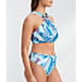 thumbnail image 3 of High-Neck Bikini Top Swimsuit, 3 of 4