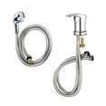 thumbnail image 3 of Pulverizador de grifo de fregadero con manguera de 1,2 accesorios de cuenco de champú de salón de fácil instalación profesional de un solo, 3 of 9