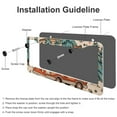 thumbnail image 4 of Christmas Camping License Plate Frames 2 Pieces Rustic Funny Cute Cartoon Drawing Travel Trailer Camper Funny License Plates for Women Men US Vehicles Standard Aluminum Metal License Plate Cover, 4 of 6