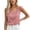 Red, variant on Miqool Women's Satin V-Neck Tank Top Sleeveless Dressy Blouse Loose Fit Summer Casual Work Top Flowy Camisole