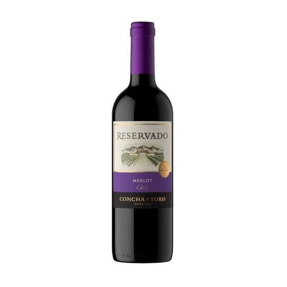 Vino Tinto Concha y Toro Reservado Merlot Blend 750 ml