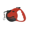 thumbnail image 1 of Ofertas Únicas 1 Pc Correa para Perro Estilo Cara de Perro Correa para Perro de 9.84 pies de Largo Roja, 1 of 6