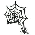 thumbnail image 1 of Letrero de esquina de puerta de Halloween, araña de bruja de madera, decoración de Halloween, letrero de bruja de Halloween, decoración de otoño, 1 of 9