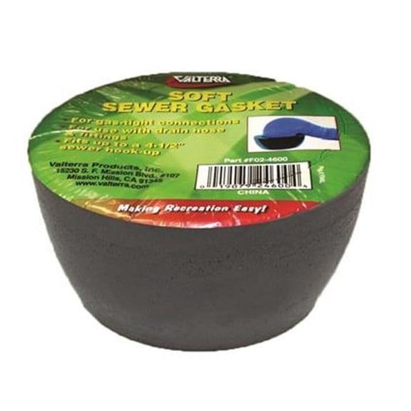 VALTERRA LLC F024600 Sewer Sponge Ring Hose Seal- 4 X 3 In.