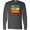 Titanium Grey, variant on Running Eat Sleep Triathlon Repeat Long Sleeve T-Shirt