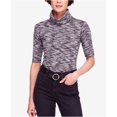 thumbnail image 1 of Free People Blusa de cuello alto teñida para mujer, negro, grande Free People Pull-over, 1 of 1