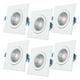 thumbnail image 1 of Pack 6 Luminarios Cuadrados Empotrables Aksi 3w Luz Cálida, 1 of 1