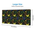 thumbnail image 4 of Disketp Gaming Mouse Pad Game Play Pattern Large Mouse Mat Long Extended Desk Pad Non-Slip Rubber Mice Pads Stitched Edges Thin Pad (11.8x31.5 Inch), 4 of 8