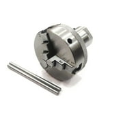 Assorts Lathe Spindle Adapter Fits Shopsmith Mark V 5/8" Spindle to Threaded Chuck (5/8" Spindle to M14 x 1 Thread 65 mm 3 Jaw Self Centering Chuck)