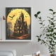 thumbnail image 5 of 5D DIY pintura de diamante redondo completo Kit de noche de Halloween decoración del hogar 30x40cm, 5 of 9