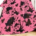 thumbnail image 3 of AUQ Weighted Blanket,Unique Cow Print Faux Fur Throw Blanket,Warmth Without the Weight Cotton Blanket,Style10,51.2"×59.1", 3 of 4