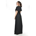 thumbnail image 3 of Vestido largo con abertura Roman Fashion /Juvenil, 2010 (Negro) negro CH, 3 of 5