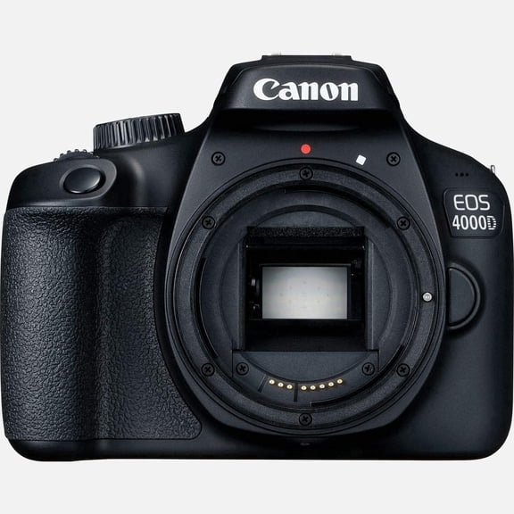Canon EOS 4000D DSLR Camera Body, 18MP APS-C Digital Camera (International Model)