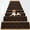 Brown Diamond, variant on Non Slip Stair Carpet Treads for Wood Steps 8" X 30" (15 Pack), Indoor Stair Mats Covers with Adhesive, Anti-Slip Stair Runner Rug for Kids Elders and Dogs