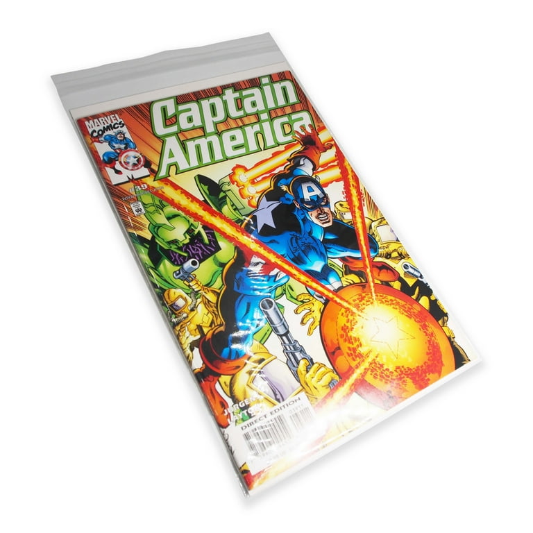 20 Count Resealable THICK Comic Book Sleeves Only cardboard Inserts and Comic  Books Not Included 