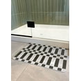 thumbnail image 7 of FloorPops Checker Black Stone Quick Drying Mat, 7 of 7