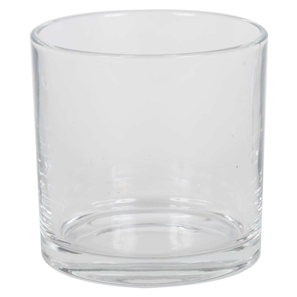 Vickerman 6" Clear Round Glass Container LG180500