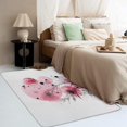 thumbnail image 3 of Abstract Rugs for Living Room Bedroom - Modern Art Rug 3x5 - Plant Carpet for Home Decor - Washable Non Slip Patterned Indoor Small Area Rug - Soft & Low Pile (ZL&907), 3 of 7