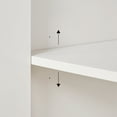 thumbnail image 6 of ARIEL Milan 61 Inch Single Rectangle Sink Bathroom Vanity with Pure White Quartz Countertop 1.5 Inch in Warm White, 6 of 7