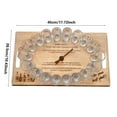 thumbnail image 3 of 18 Glass Shot Glass Roulette Board, Shot Roulette Game With Spinner, Drinking For S Parties, Fun Party Game Set Includes 18 Shot Glasses, Ideal For Bachelor, 3 of 6