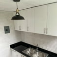 thumbnail image 2 of 3 Pack Farmhouse Hanging Lights for Kitchen Island Industrial Pendant Lights Fixture, Oil Rubbed Black Finish, 2 of 4