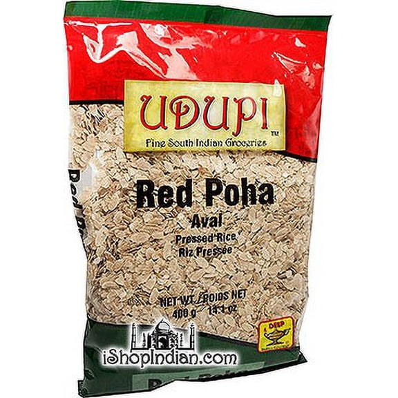  Deep South India Red Rice Poha (Aval) 14 oz bag