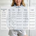 thumbnail image 4 of Amidoa Girls Half Zip Pullover Long Sleeve T Shirts Kids Mock Neck Casual Tops Blue Size 9-10 Years, 4 of 9