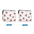 thumbnail image 7 of FORMRS 13-13.3 inch Laptop Sleeve Case Soft Carrying Quilted Computer Bag Cover, Cute Santa Hats Pattern, 7 of 7