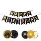 thumbnail image 1 of Toystoory 17 unids/set decoraciones para fiesta de cumpleaños gran cartel de feliz cumpleaños mujer hombre decoración para el hogar globos dorados Kits de decoración para fiestas Negro Toystoory HA002735-02, 1 of 1