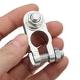 thumbnail image 3 of Almencla Pair Positive & Negative Battery Terminals Connector Cable Terminal Clamps Clips, 3 of 8