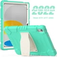 thumbnail image 2 of TECH CIRCLE Kids Case for iPad 10th Generation Case, for 2022 10.9 inch iPad 10 th Generation Case with Kickstand, Heavy Duty Shockproof Rugged 10.9" 10 Gen Cover for Kids Boy Child,Mintgreen, 2 of 9