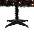 Holiday Time PreLit 6.5' Madison Pine Black Artificial Christmas Tree, ClearLights