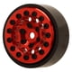 thumbnail image 5 of llantas Beadlock de 1,0 pulgadas, 12 agujeros, aleación de aluminio, cubo de rueda RC para FMS FCX24 1/24 Crawler, color rojo, 5 of 12