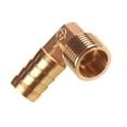 thumbnail image 3 of 2 Piezas 1/2 Pulgadas NPT 16 Mm Conector de Codo de Púa Conector de Púa de shamjiam Manguera de codo macho, 3 of 6
