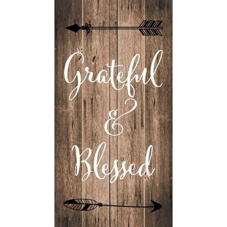 Series Custom Panel - Custom Decor Art Panel - Grateful and Blessed