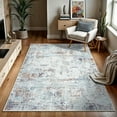 thumbnail image 6 of GLN Rugs Pamuk - Contemporary, Machine Washable Area Rug 5'3"x7'5" Abstract Home Carpet, 6 of 9