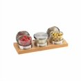 thumbnail image 4 of Cal Mil 1850-4-60 Bamboo Base Jar Dispenser - Small - Brown, 4 of 4