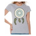 thumbnail image 1 of Awkward Styles Dream Catcher Women's T-Shirt Tops Indian Tribal Shirts for Women, 1 of 4