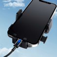 thumbnail image 2 of Inteprter Soporte para teléfono para automóvil Soporte para soporte con ventosa 360 ° Rotación ajustable Manos libres Tablero Accesorio para teléfono Teléfono y Comunicación ventosa /Negro, 2 of 6