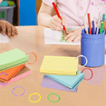 thumbnail image 2 of Colorful Loose Leaf Binder Rings (100 Pack) Metal Office Book Rings Paper Rings for Index Cards Notebook, 2 of 6