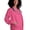 Geranium, variant on Adar Universal Scrubs For Women - Round Neck Warm-Up Scrub Jacket